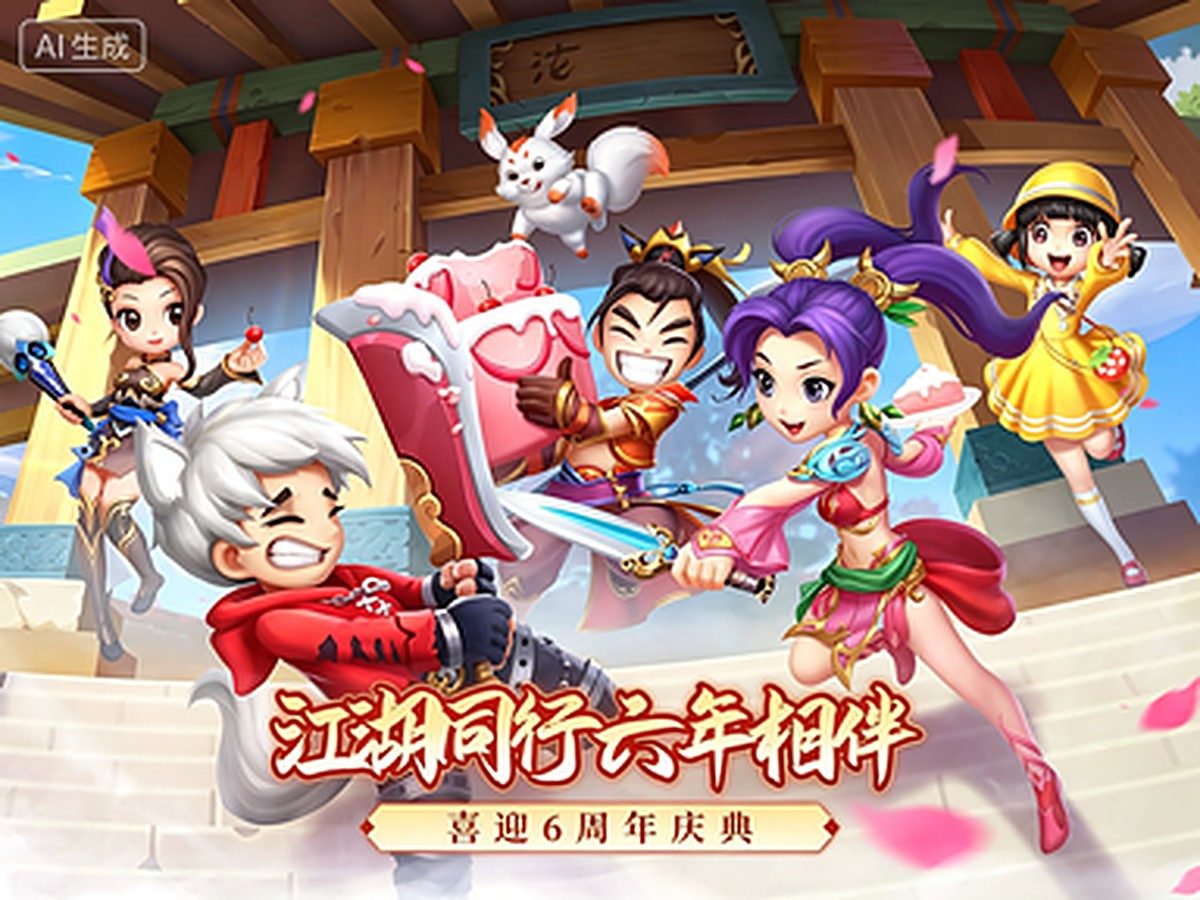 贰点零江湖 游戏宣传图