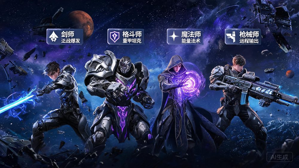 决战破晓 四大职业 · 双专精养成
